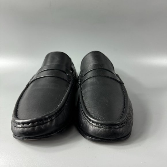 Harrys London Man\'s Black Leather Loafers, Size 44 main image 14
